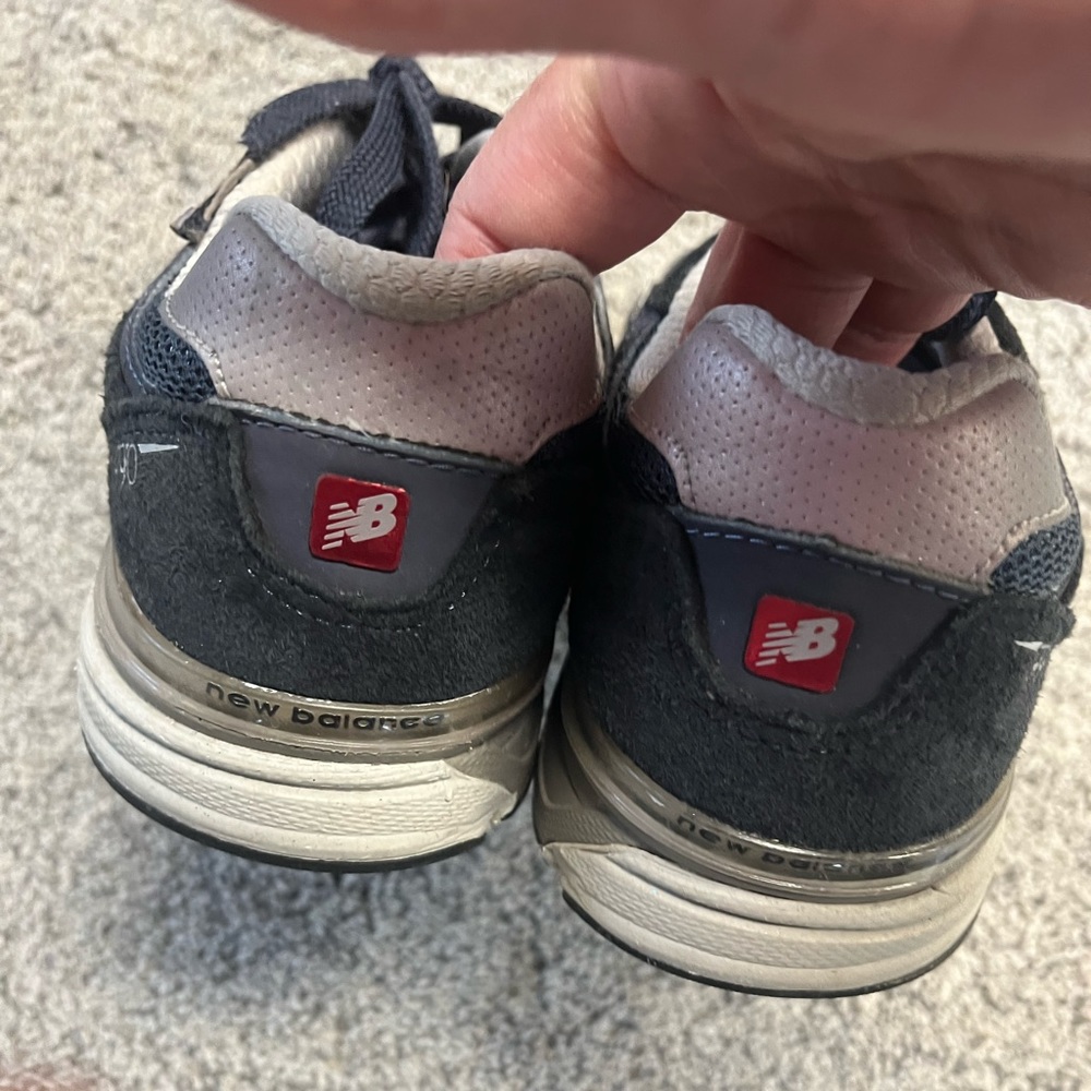 New Balance 990V3 Grade School Blue Gray‎ Sneakers GC990NB3 Sz. 6 - Picture 6 of 9